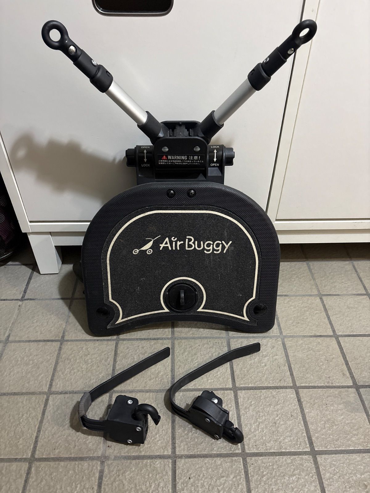 エアバギー 2WAYボード ステップボード 美品エアバギー ハンドル付き