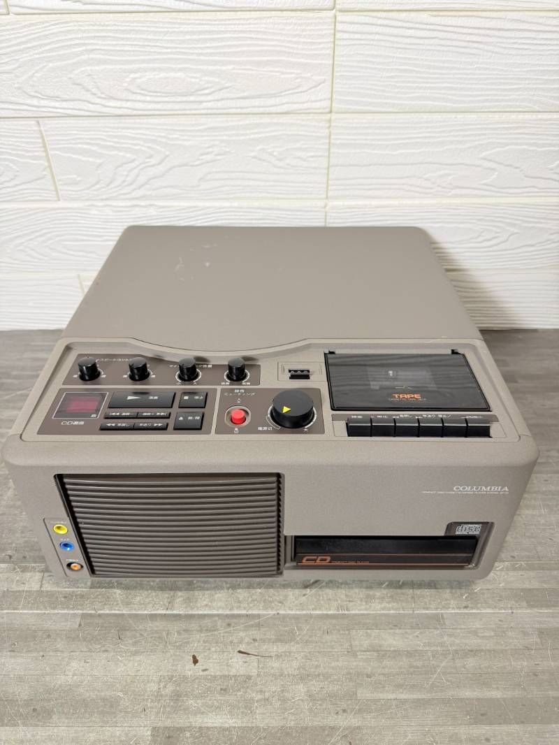 コロンビア GP-28 CD ラジオ カセット レコード マルチプレイヤー