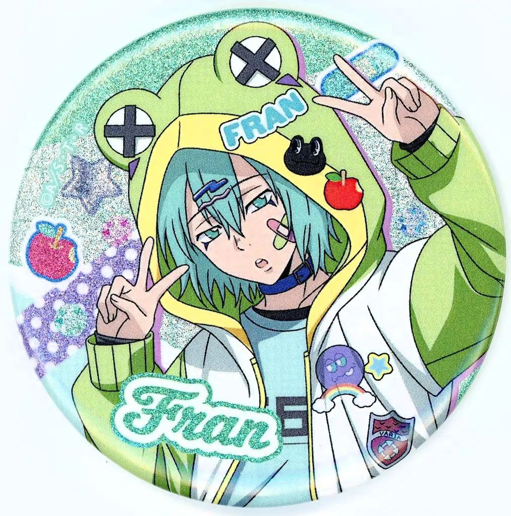 ピンズ・ピンバッジ・缶バッジ REBORN 中古】バッジ・ピンズ フラン(グリッター) 「家庭教師ヒットマンREBORN