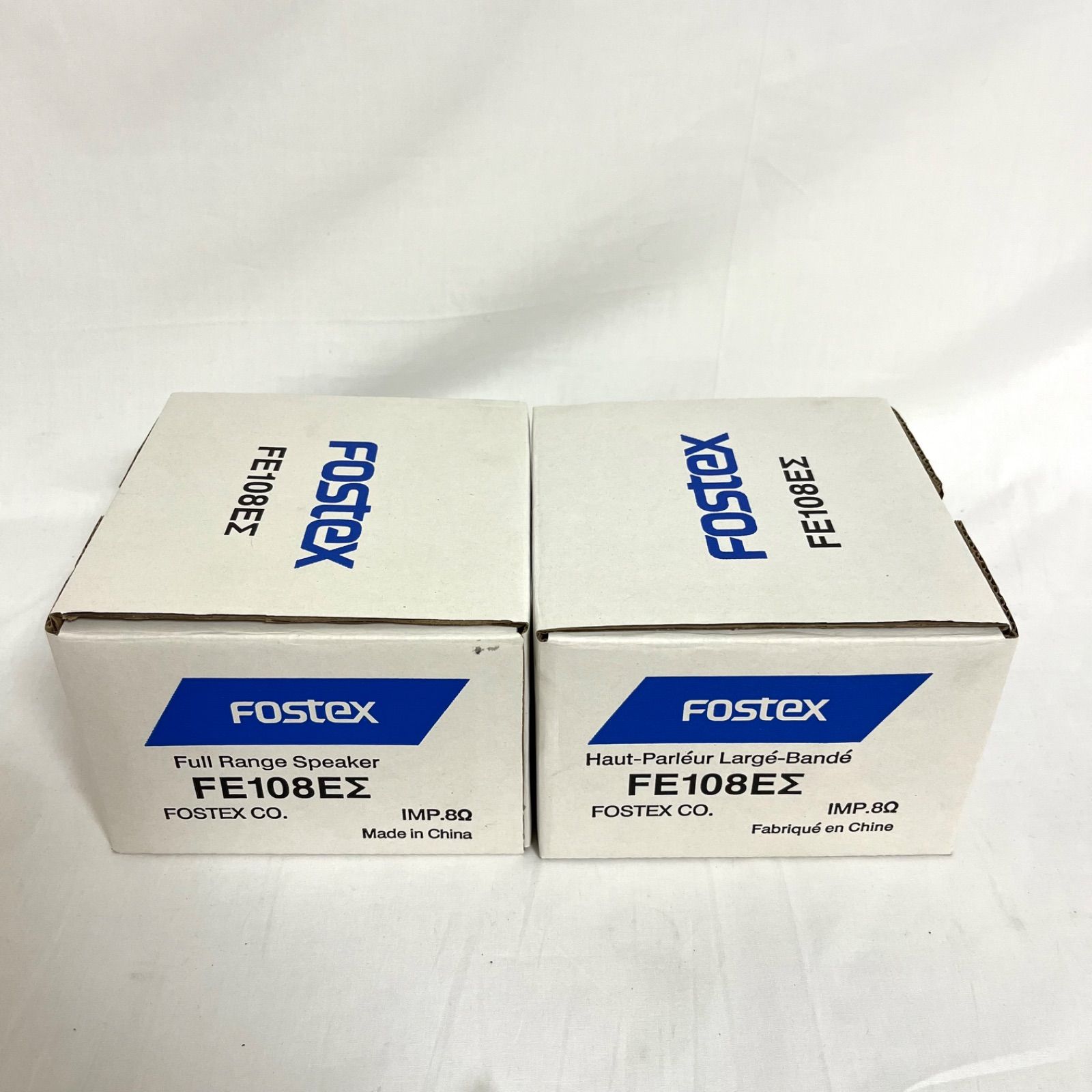 未使用に近い】FOSTEX FE108EΣ フルレンジスピーカー 8Ωフォステスク 