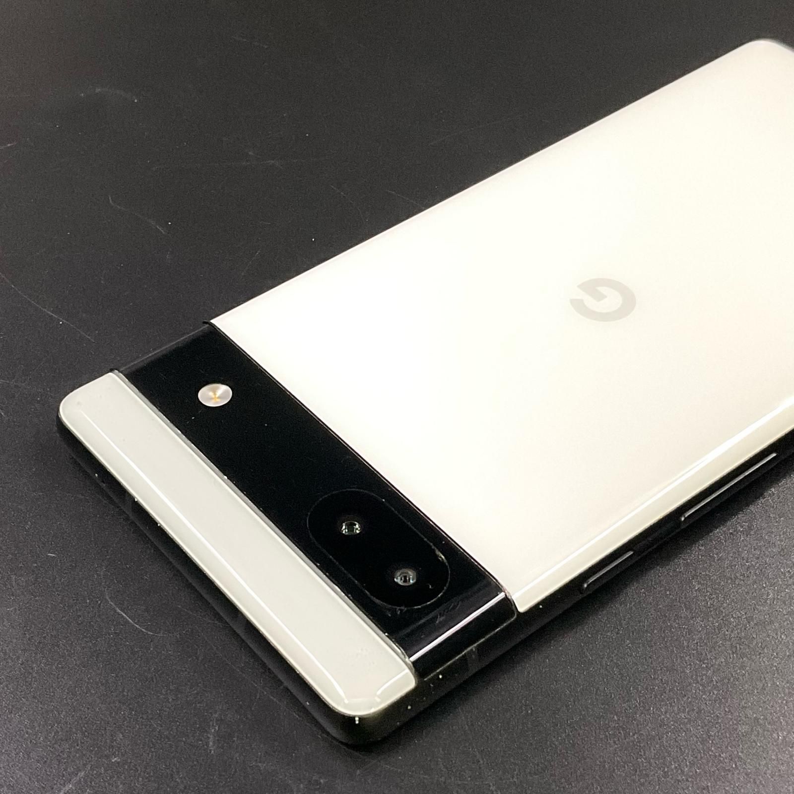 全額返金保証】【最速発送】Google Pixel 6a 128GB SIMフリー GB17L 白 