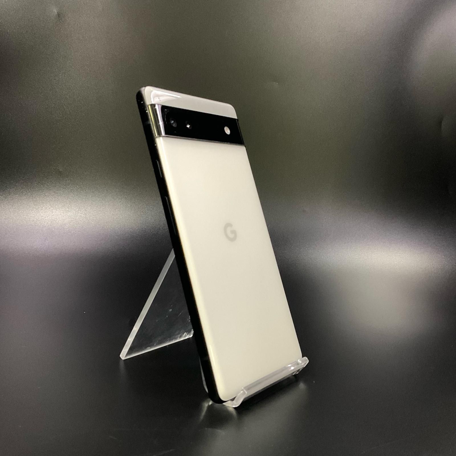 全額返金保証】【最速発送】Google Pixel 6a 128GB SIMフリー GB17L 白 