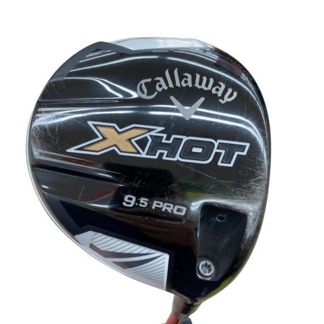 【名器】キャロウェイ X HOT PRO ドライバー（9.5度）Sフレックス Callaway（キャロウェイ） X HOT PRO 9.5° ドライバー DR フレックスS