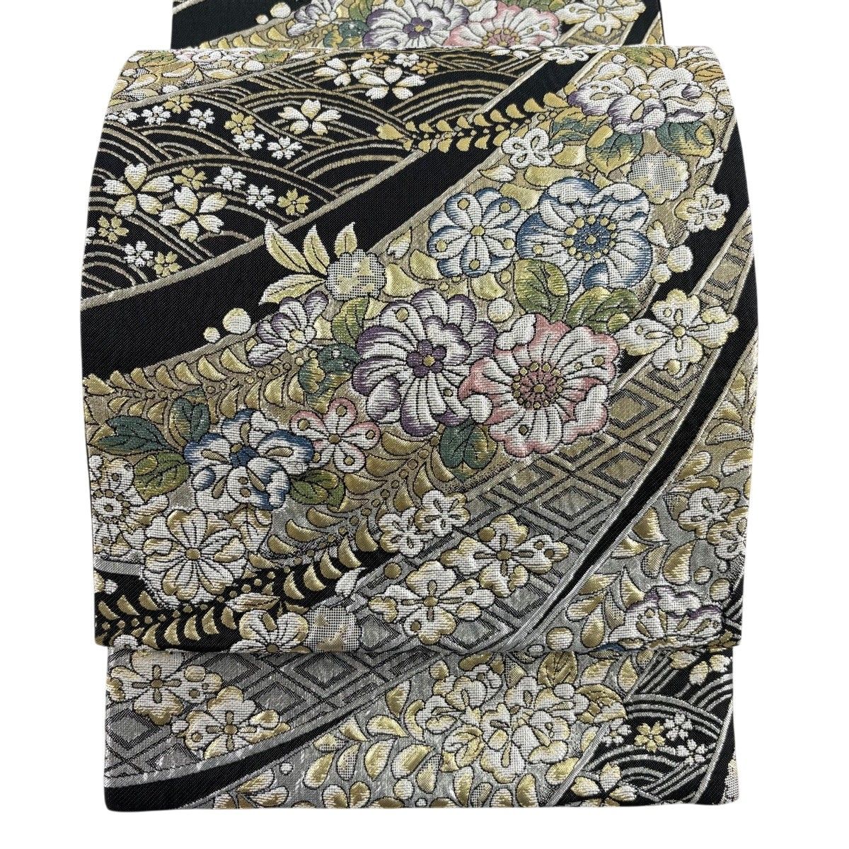 平和屋着物○九寸名古屋帯 辻が花 鬼しぼ縮緬 逸品 CABC8445dy 公式 