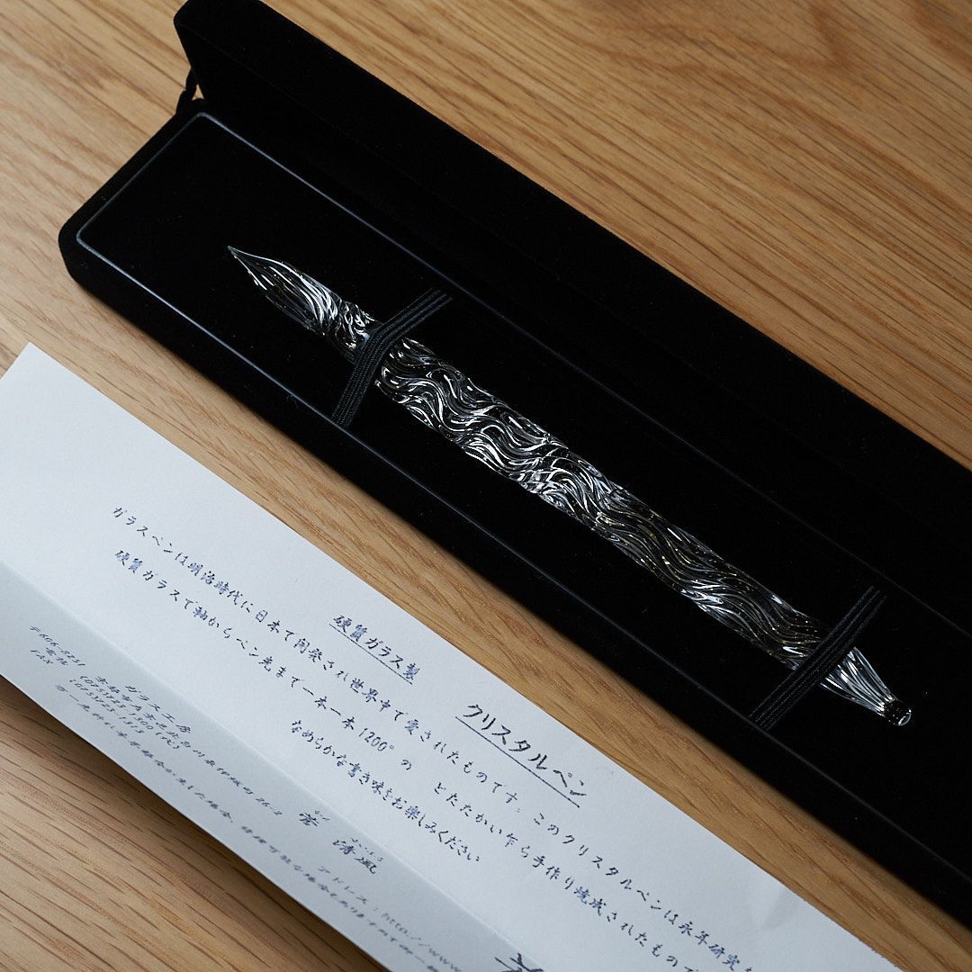 菅 清風 crystal pen 硬質ガラスペン 雅 （みやび / クリア） - メルカリ