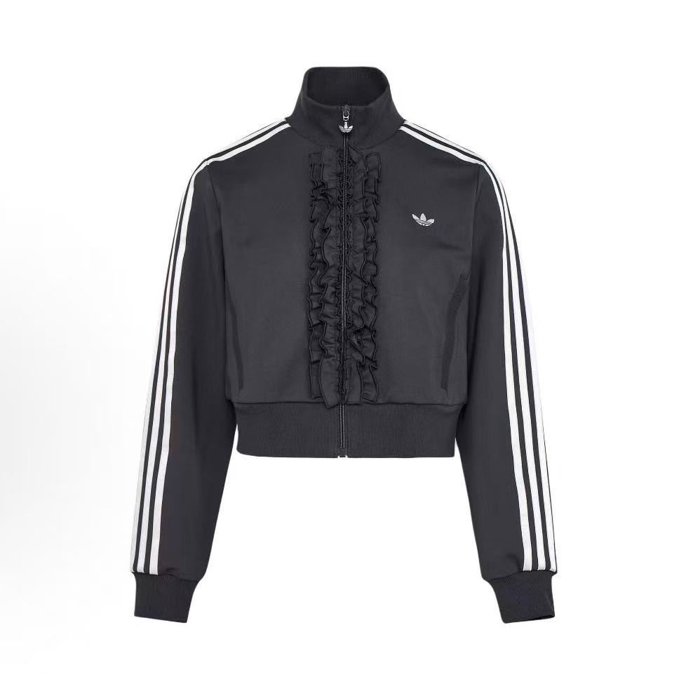 新品 Adidas originals RUFFLE トラックジャケット フリルデザイン