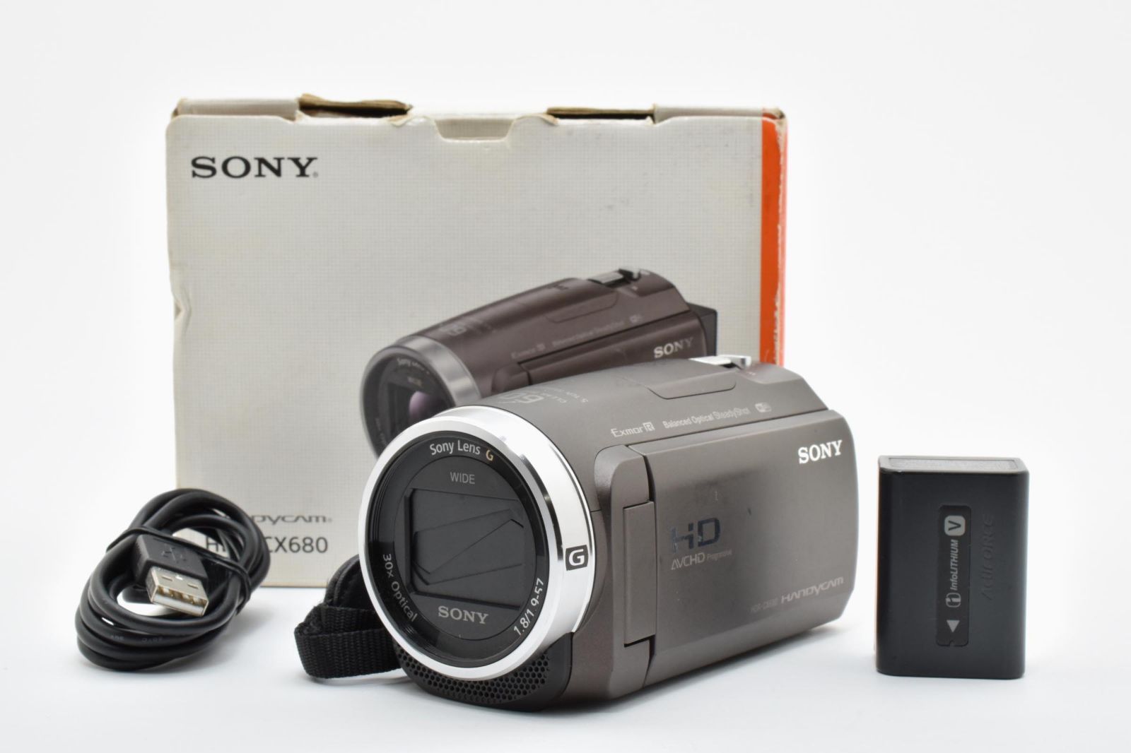 Sony hdr-cx680 ブロンズブラウン SONY ビデオカメラ Handycam HDR-CX680