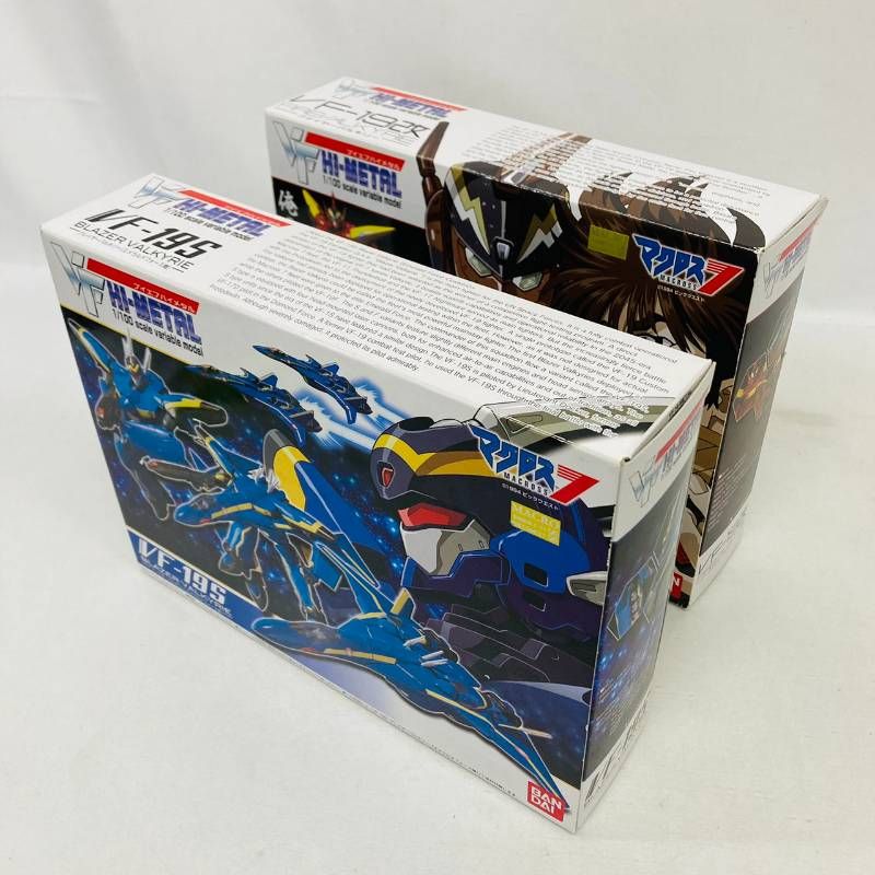 未開封】 VF HI-METAL 1/100 VF-19改 VF-19S 2体 セット / ファイヤー