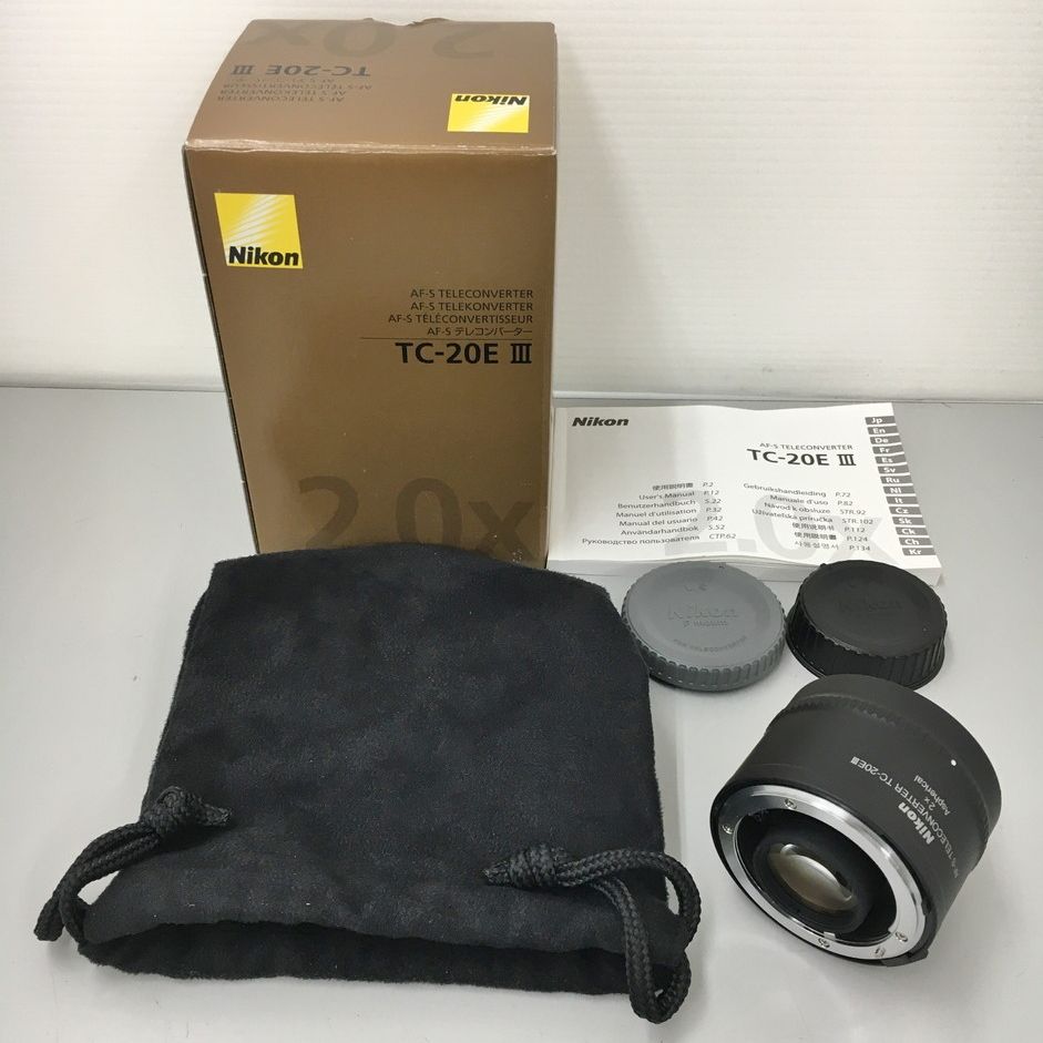 カメラレンズ テレコンバーター TC-20E III ニコン Nikon AF-S