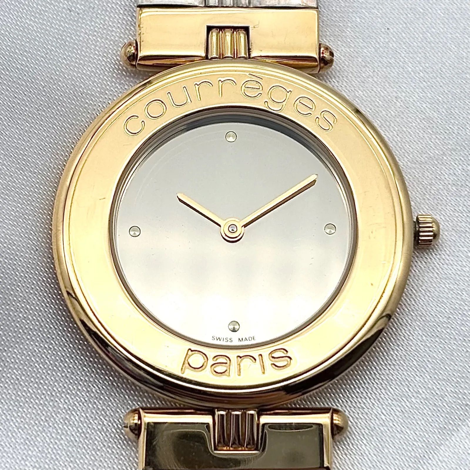 稼働品 Working item クレージュ Courreges 腕時計 レディース Ladies