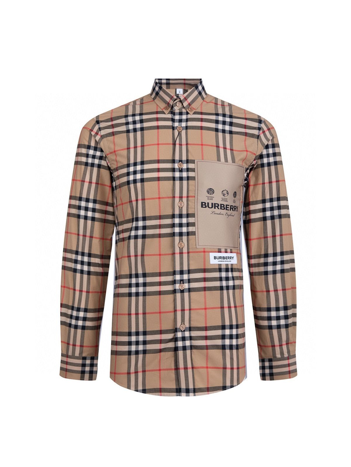 限定品 新品 タグ付 BURBERRY バーバリー長袖シャツ メンズ レディース 