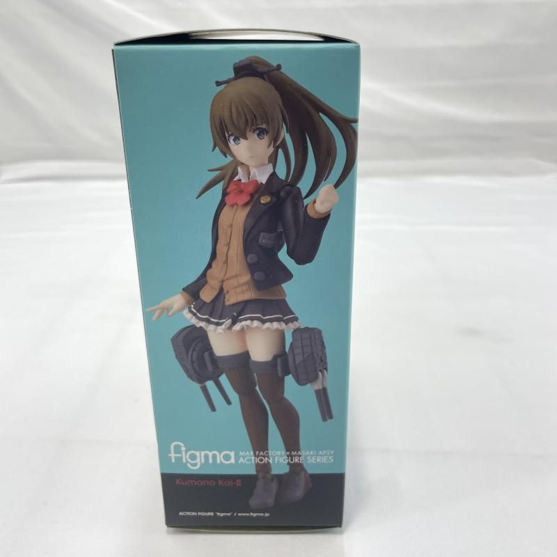 中古】未開封)MaxFactory figma 409 熊野改二 フィギュア 艦隊これく