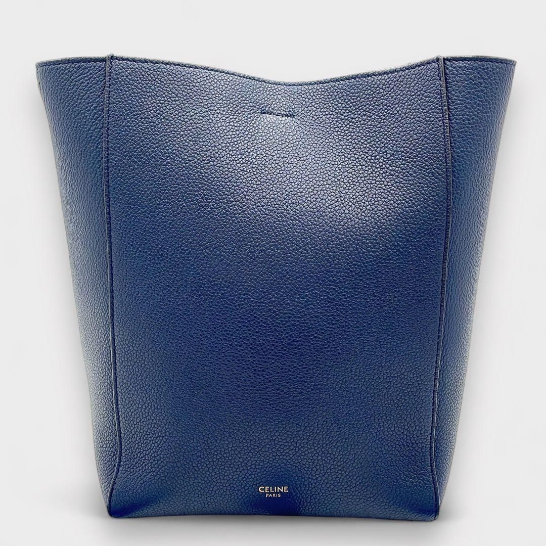 真贋鑑定済み】CELINE セリーヌ サングル バケットバッグ ショルダー 