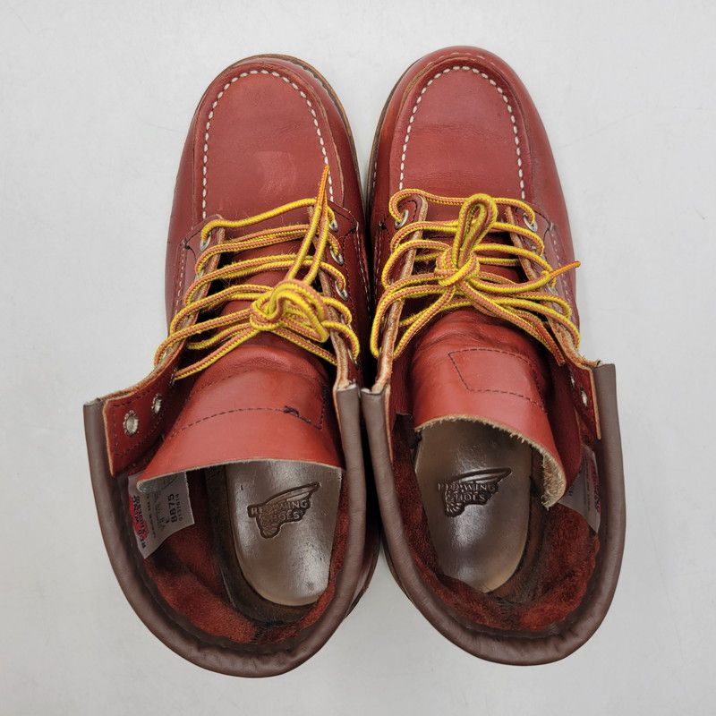 中古品】RED WING レッドウィング 6-INCH CLASSIC MOC 8875 6インチ 中古品】RED WING レッドウィング 6-INCH CLASSIC MOC 8875 6インチ