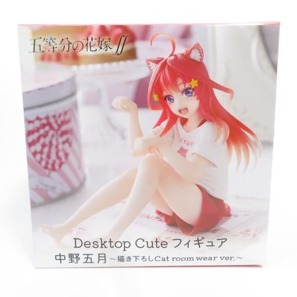 中古 未開封品 Desktop Cute フィギュア 五等分の花嫁∬ 中野五月 描き
