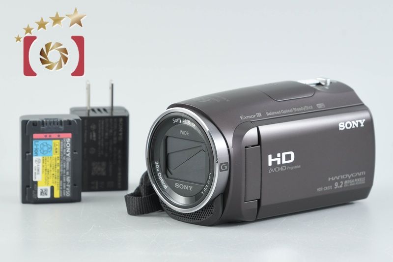 中古】SONY ソニー ハンディカム HDR-CX670 ボルドーブラウン デジタル