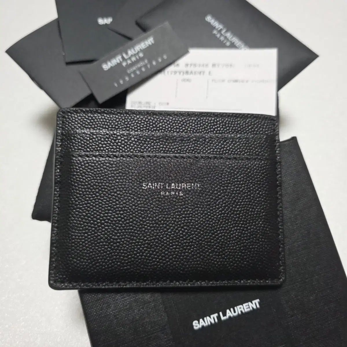 S+/正規品 Saint Laurent サンローラン カードウォレット フルセット 