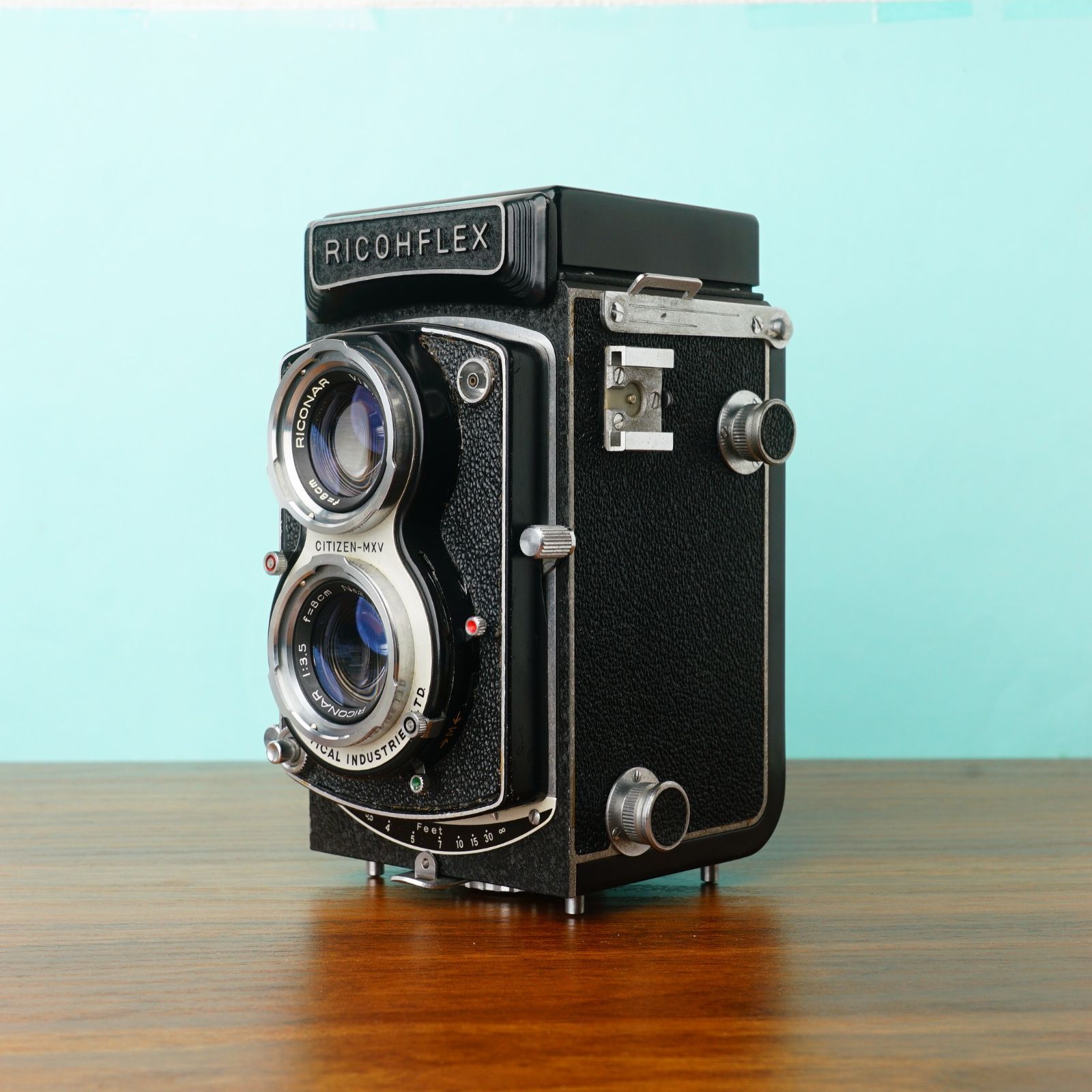 RICOHFLEX 二眼レフカメラ レトロカメラ 2000円でゲットした70年前の二眼レフ「Ricohflex」がよく写る 専用