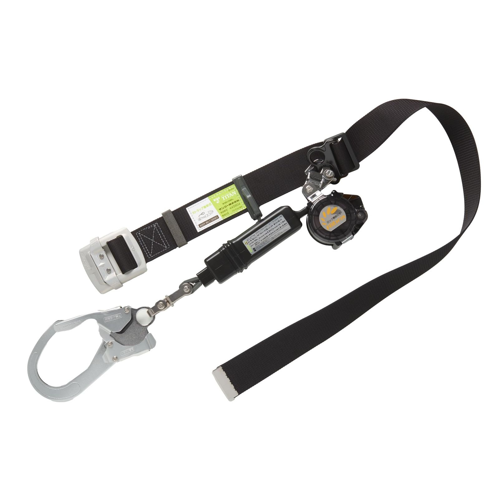 新品 タイタン(TITAN)サンコー(Sanko) 胴ベルト型墜落制止用器具 Ribraライト フルハーネス型 胴ベルト型兼用 軽量バックルタイプ BL M RBLN506-BL-M