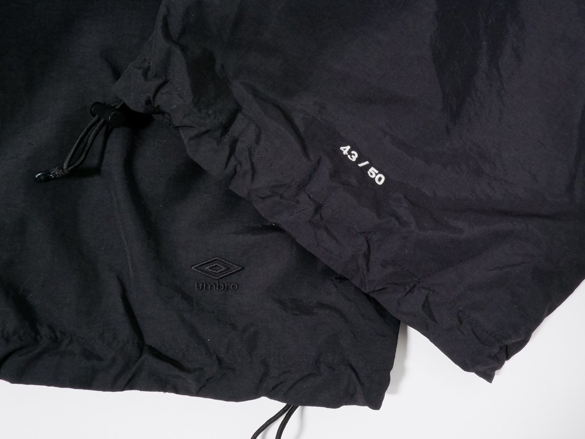 BASICKSベイシックス ×UMBROアンブロ BASICS NYRON TRACK PANTSワイドトラックパンツ【M】【MPTA81430】 BASICKSベイシックス ×UMBROアンブロ BASICS NYRON TRACK PANTSワイド