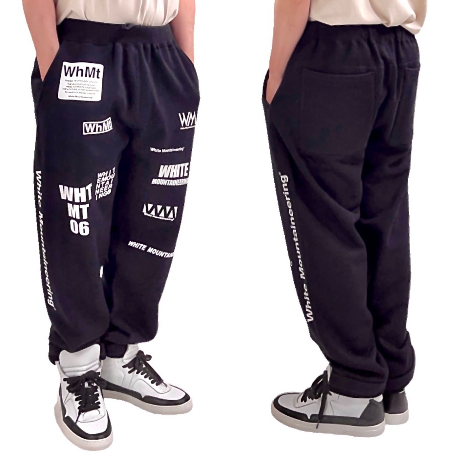 White Mountaineering ホワイトマウンテニアリング ブランドロゴ 