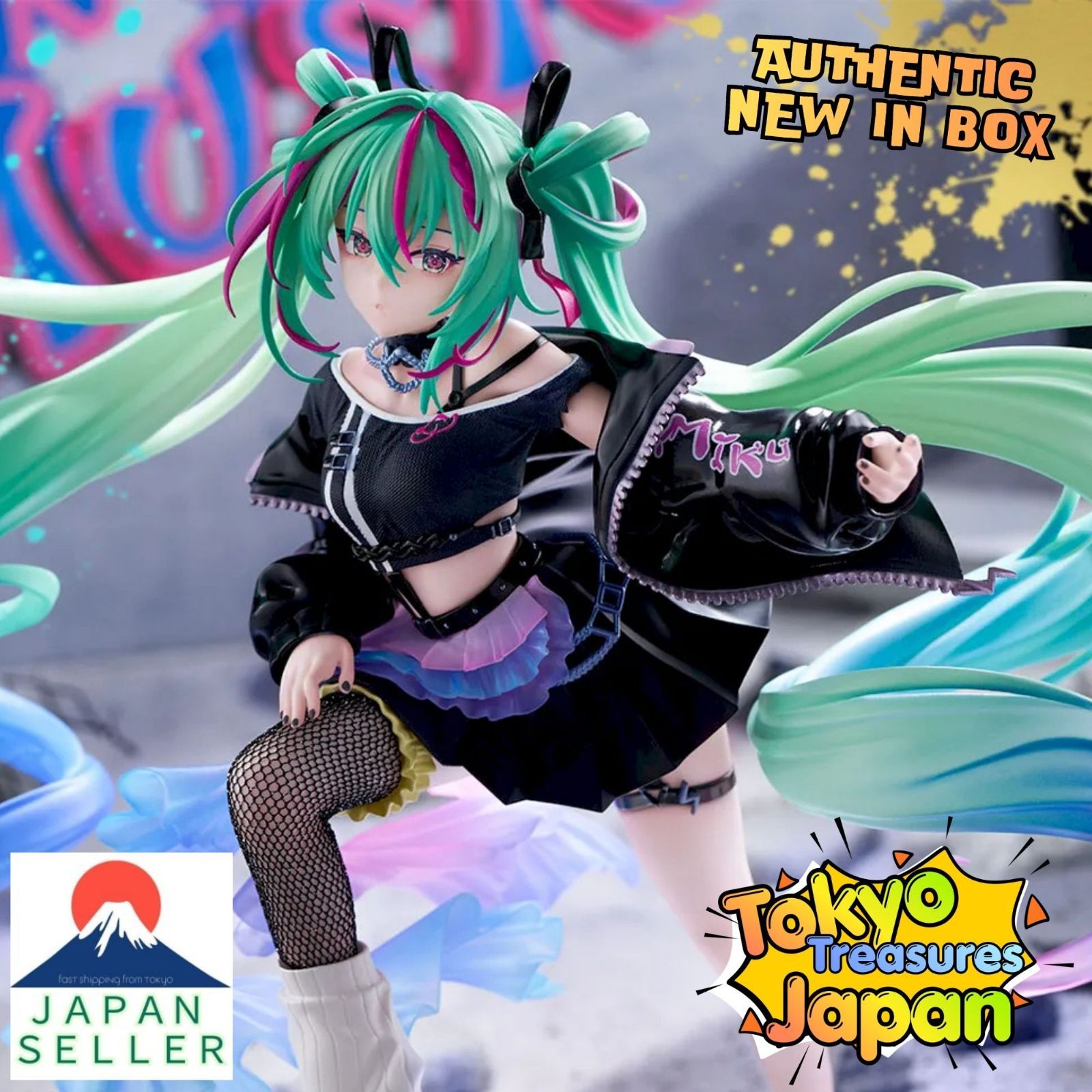 初音ミクシリーズFIGURIZMα“初音ミク”-Punk！- - メルカリ