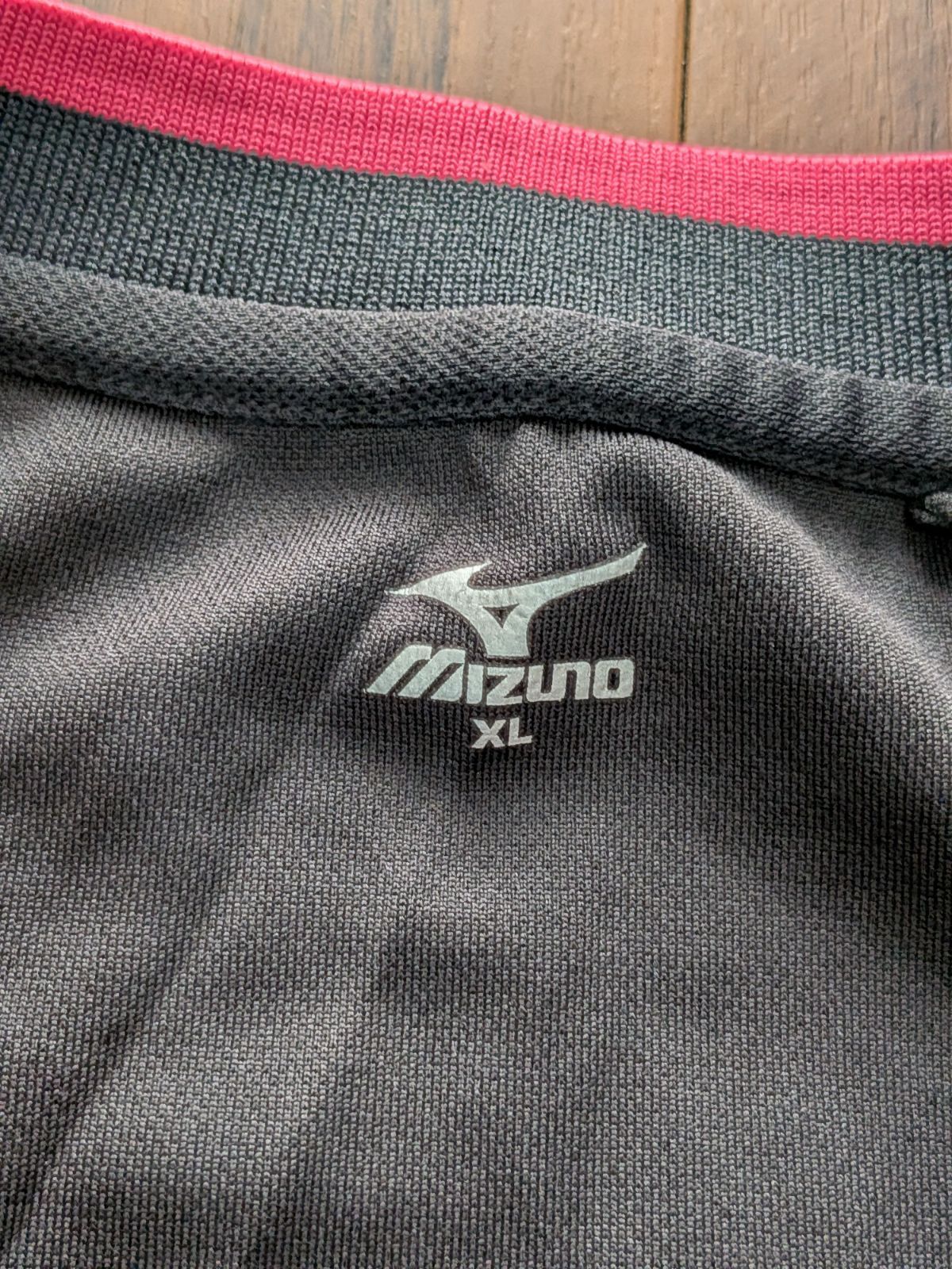 Mizuno ミズノ JTTA公認 卓球 ユニフォーム シャツ パンツ 上下 セットアップ XL 黒 ピンク