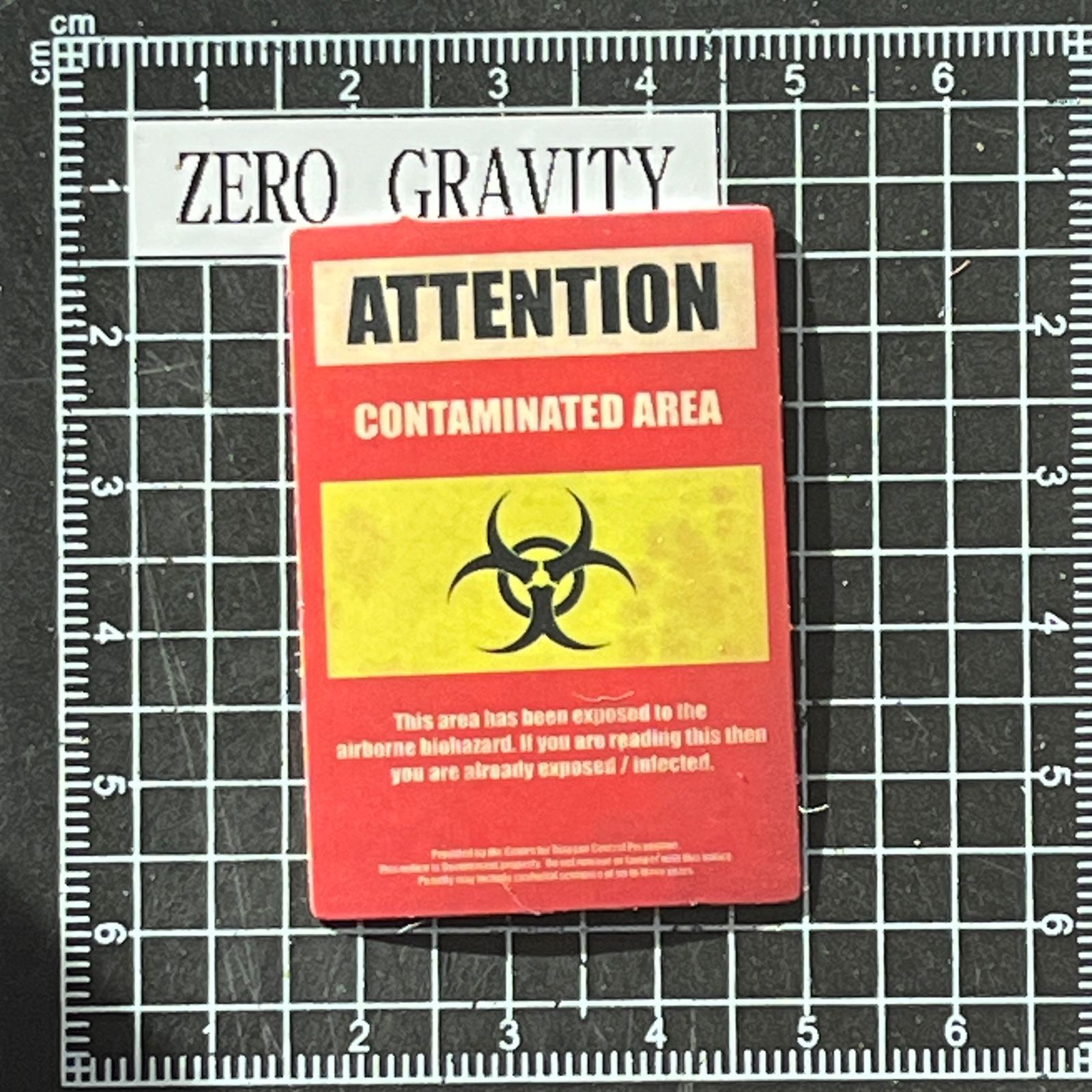 A446 インダストリアル警告系防水ステッカー ZEROGRAVITY - メルカリ