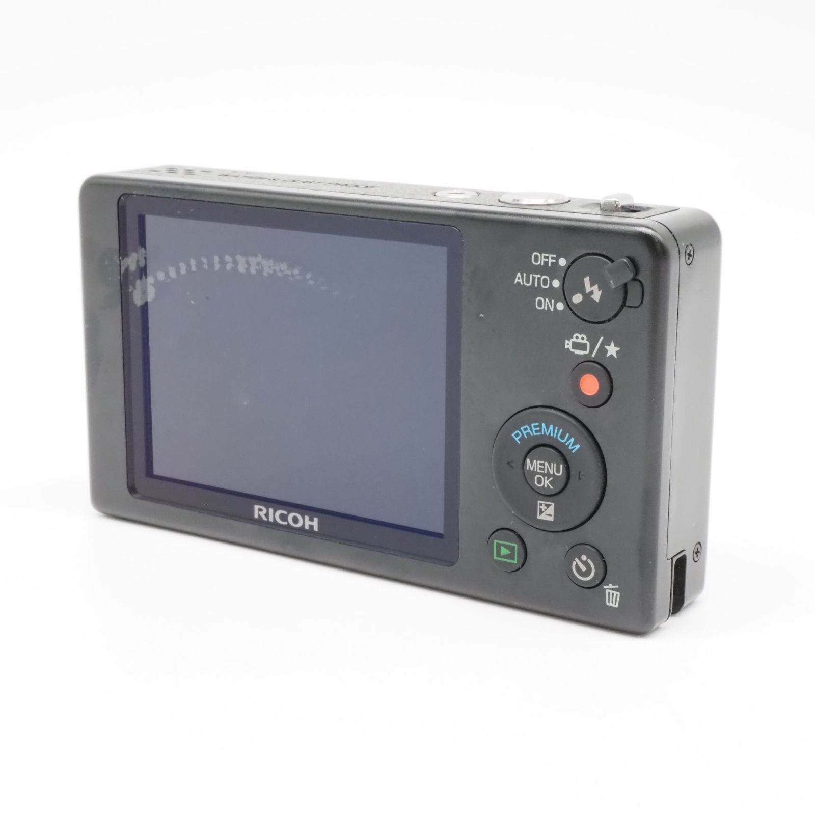 □極上品□ RICOH（リコー） PX ブラック 防水コンパクトデジタル