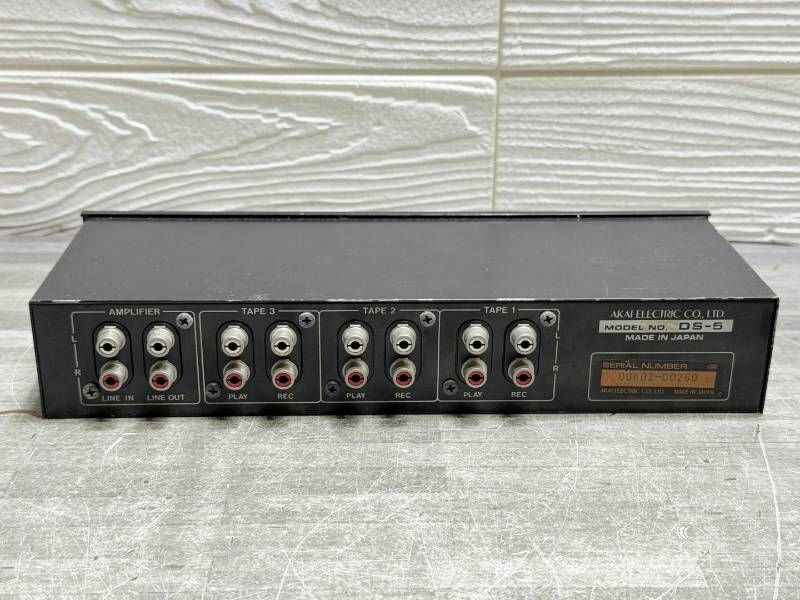 AKAI DS-5 テープデッキセレクター 赤井電機 アカイ オーディオ入出力