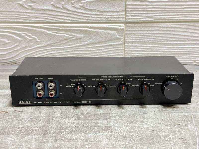 AKAI DS-5 テープデッキセレクター 赤井電機 アカイ オーディオ入出力
