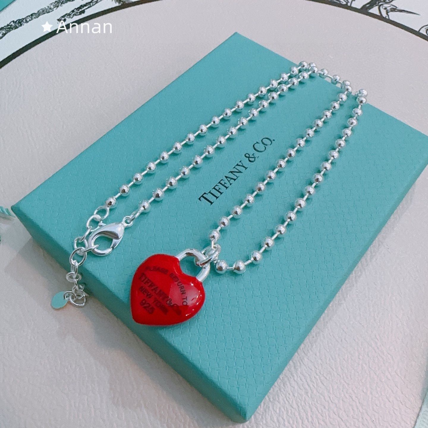 最終値下げ 美品新品 TIFFANY & CO. ティファニー ネックレス 