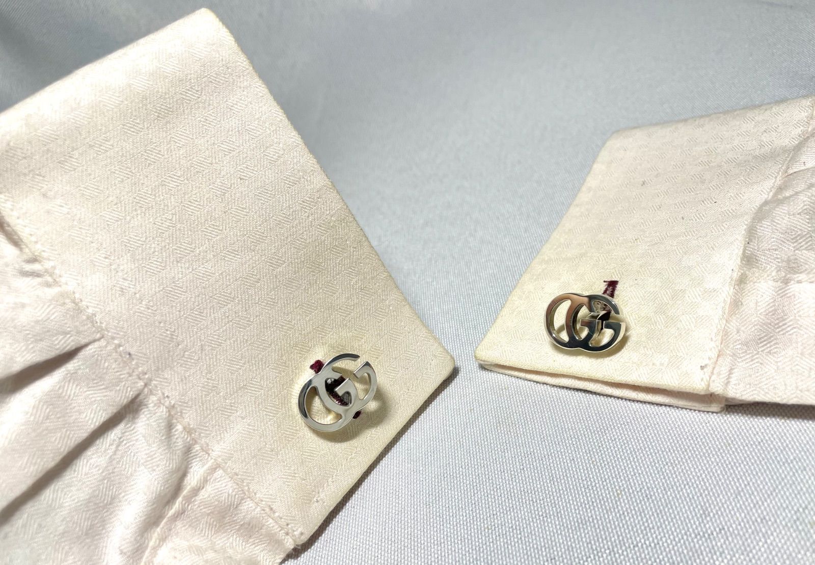 美品 希少 GUCCI グッチ インターロッキングG GG ロゴデザイン