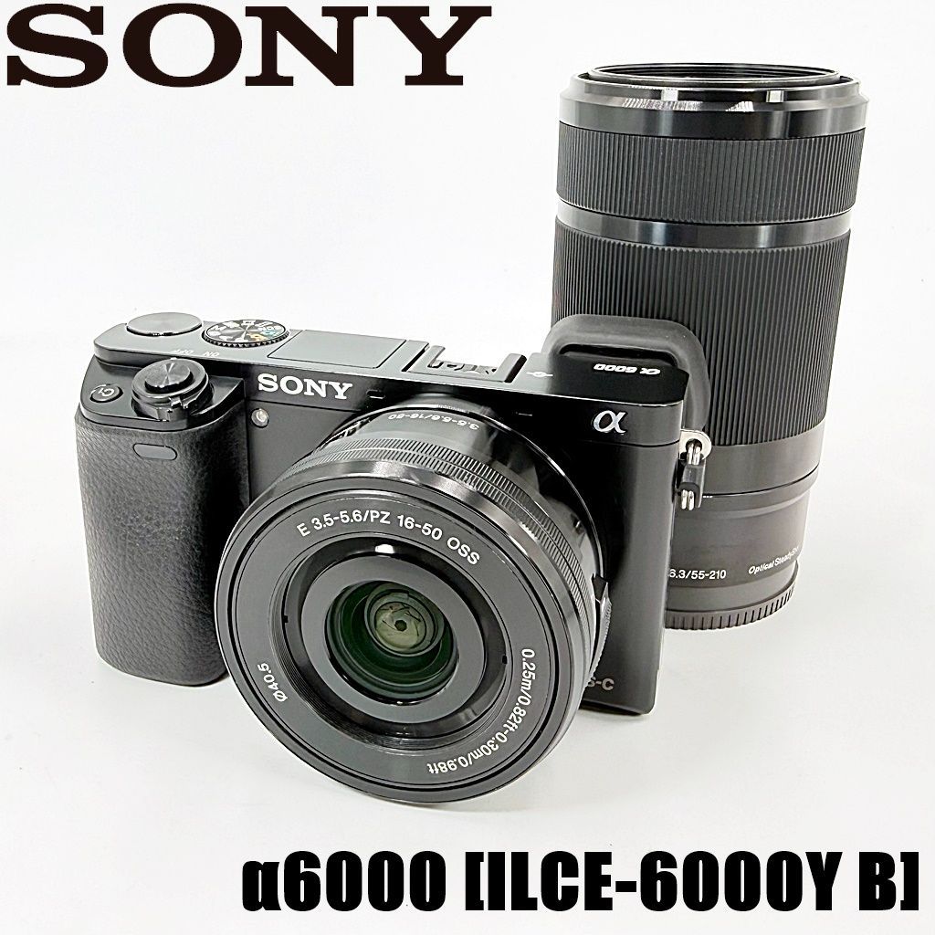 SONY α6000 ダブルズームレンズキット ブラック