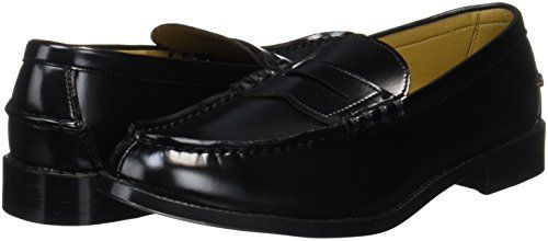 新品 [アサヒ] ローファー 通学靴 合皮 BB9785 メンズ ブラック 23.0 cm 3E
