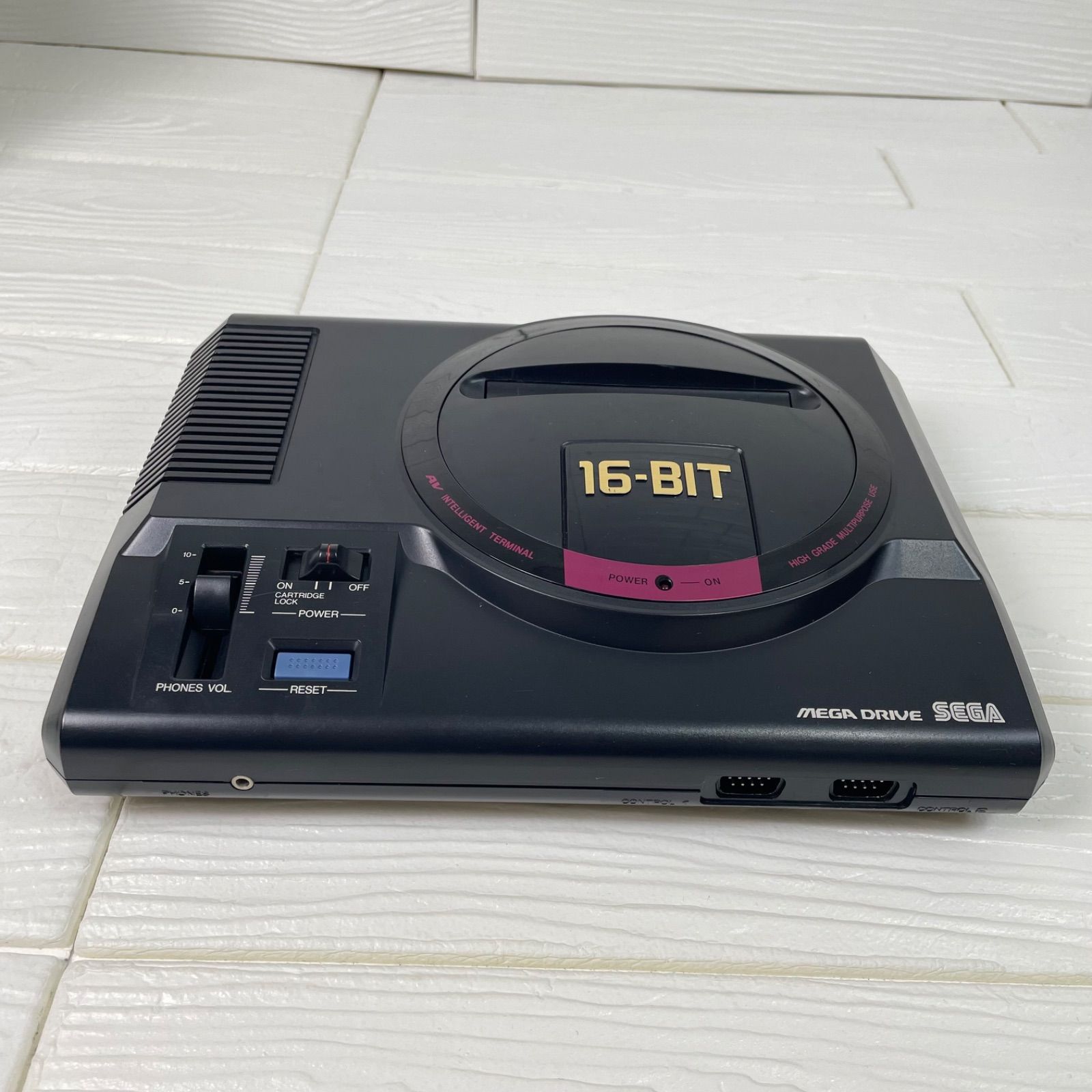 SEGA セガ メガドライブ MEGA DRIVE 16BIT 本体 説明書、箱