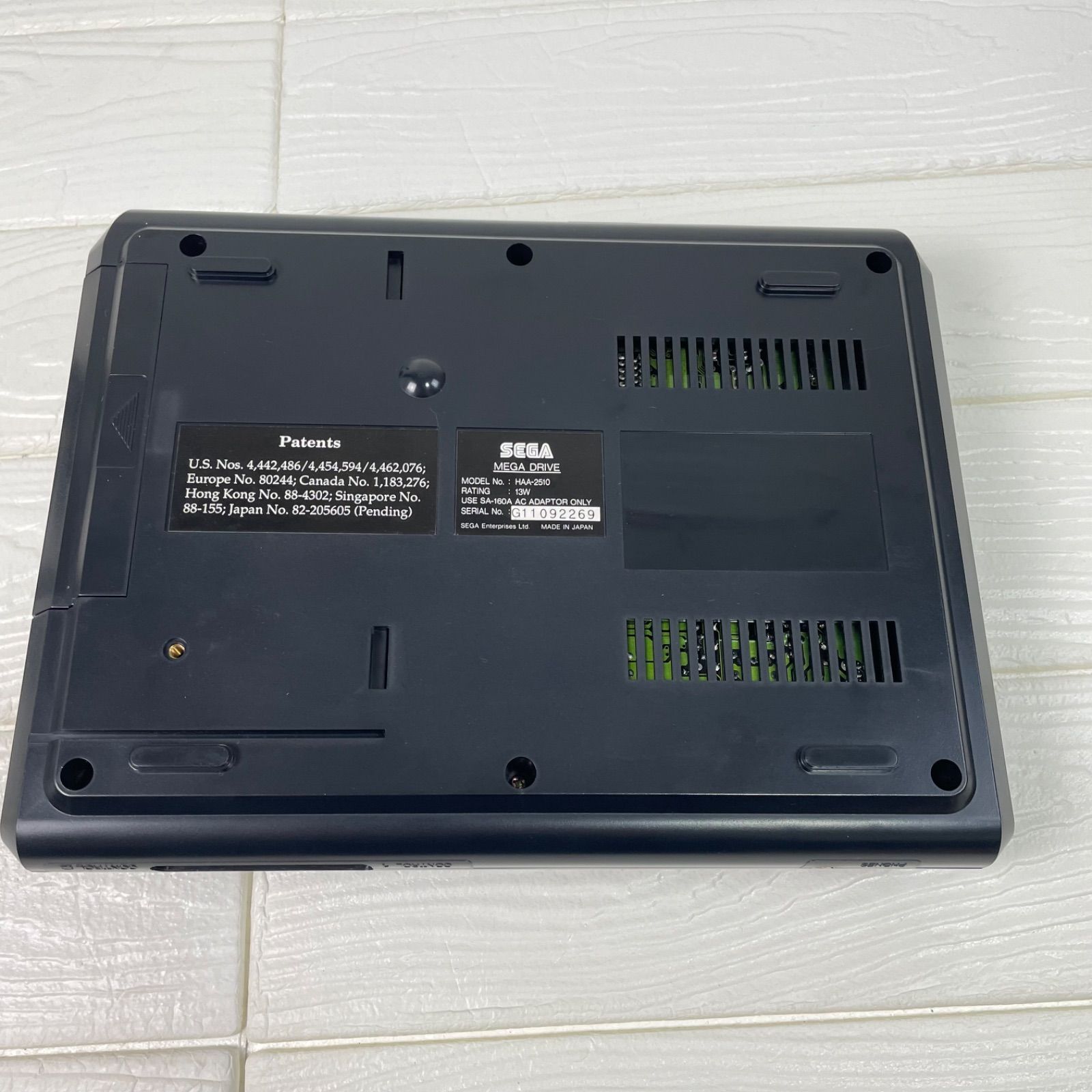 SEGA セガ メガドライブ MEGA DRIVE 16BIT 本体 説明書、箱