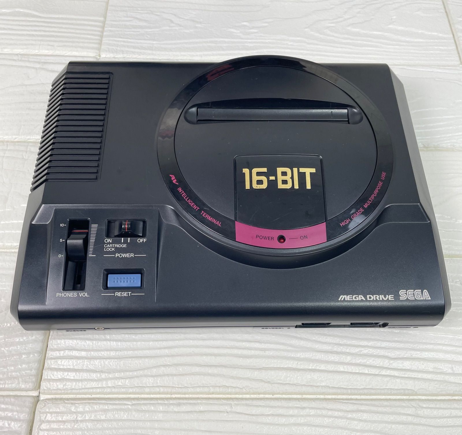 SEGA セガ メガドライブ MEGA DRIVE 16BIT 本体 説明書、箱