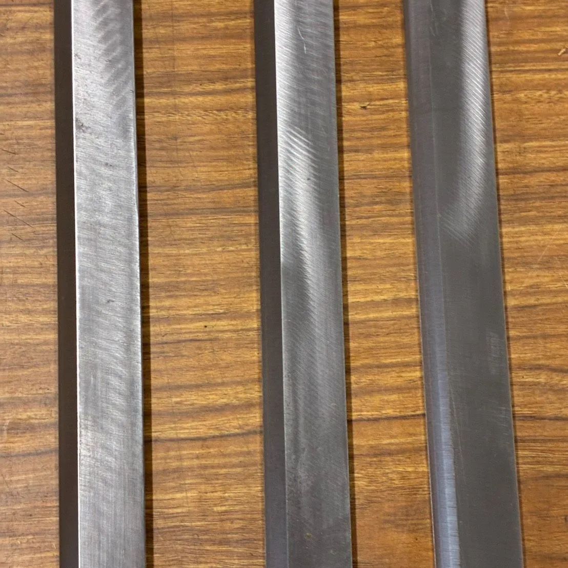 中古　中橋製作所　ジョインター刃　610x32x6.4 　3枚セット