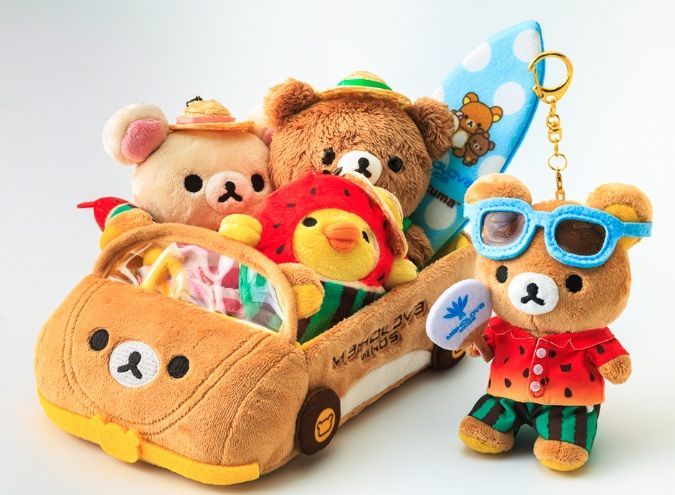 500体限定　リラックマカー　セット 三浦 本日発送いたします！ 現地完売】【新品】【限定品】【セット】リラックマカー【マホロバ