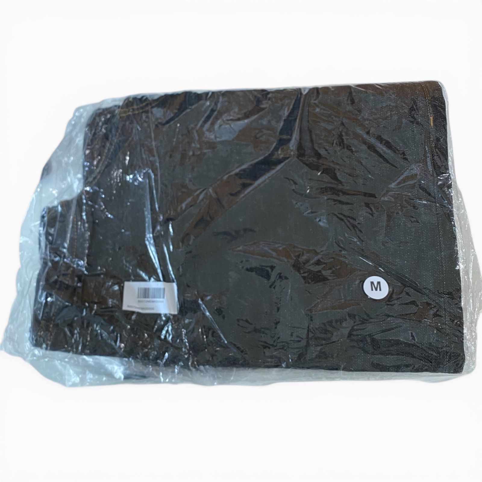 新品未使用 BELVET ベルベット Baggy rigid denim Black バギー 