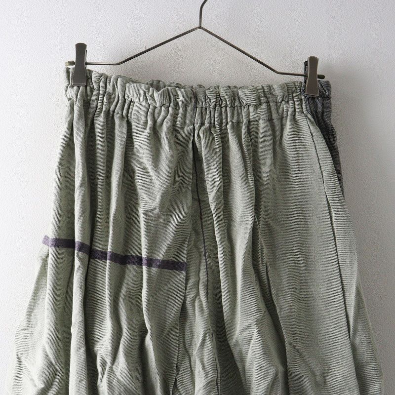 tamaki niime ポワンスカート ロング　コットン　タマキニイメ 美品 タマキニイメ 玉木新雌 tamaki niime powan skirt long ポワン