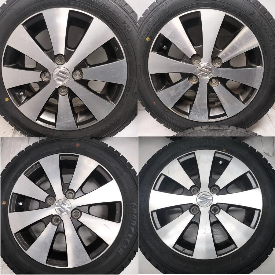 ◇本州・四国は送料無料◇ ＜スタッドレス & ホイール 4本＞ 155/65R14 