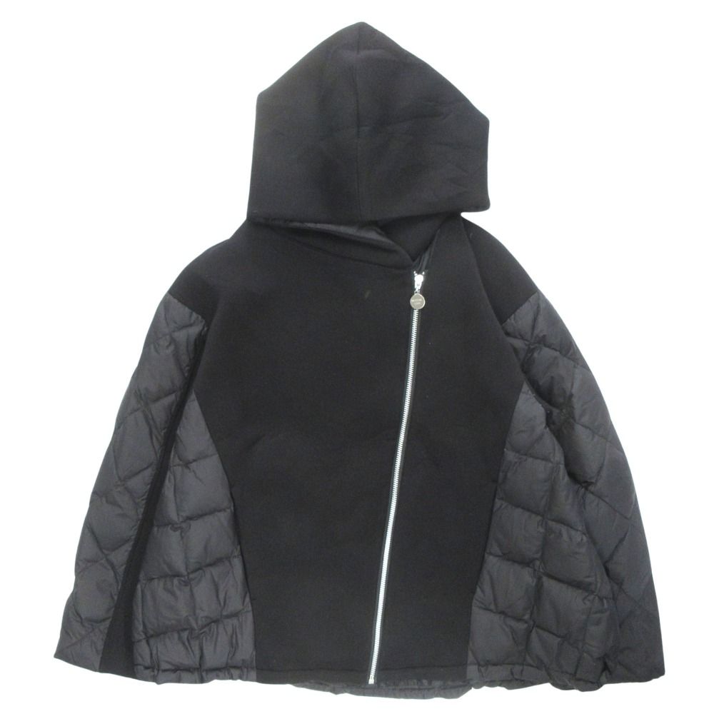 美品 MARECHAL TERRE マルシャル テル 異素材 切替 ダウン ジャケット 