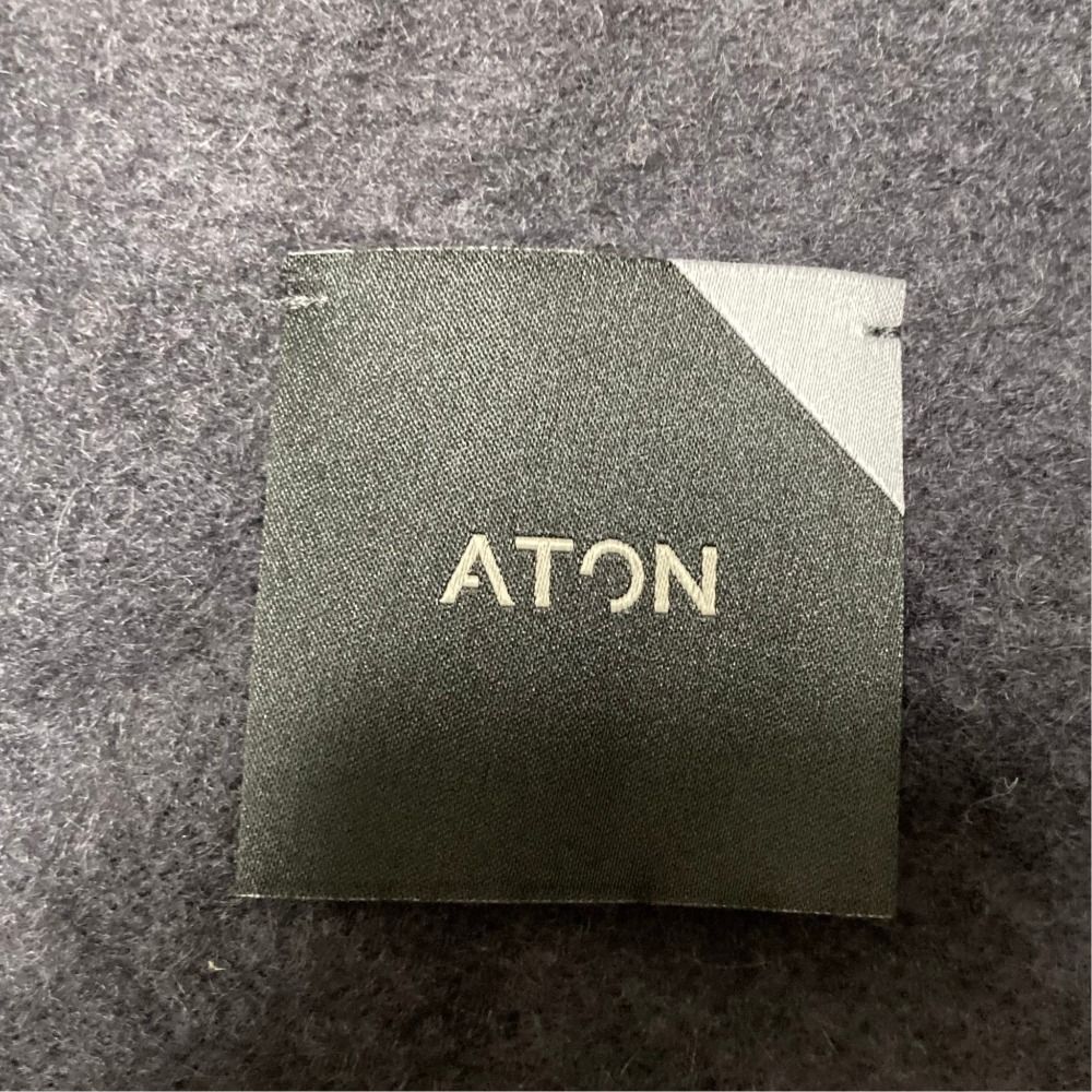 良品 ATON エイトン FUR CASHMERE ロングニットカーディガン