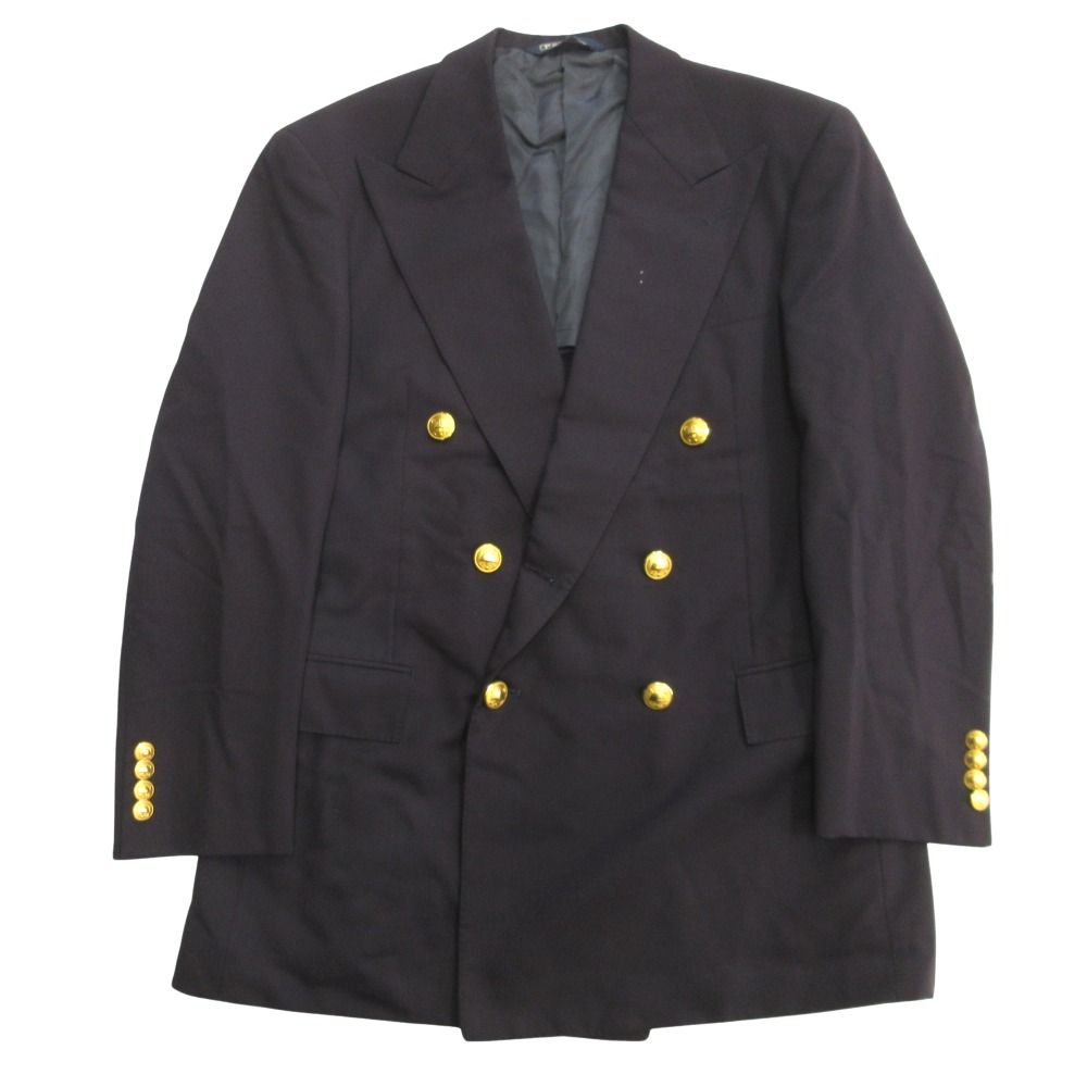 ラルフローレン テーラードジャケット ダブル 金ボタン ダブル ブレザー 美品 POLO RALPH LAUREN ポロラルフローレン 金ボタン ダブル 紺ブレ