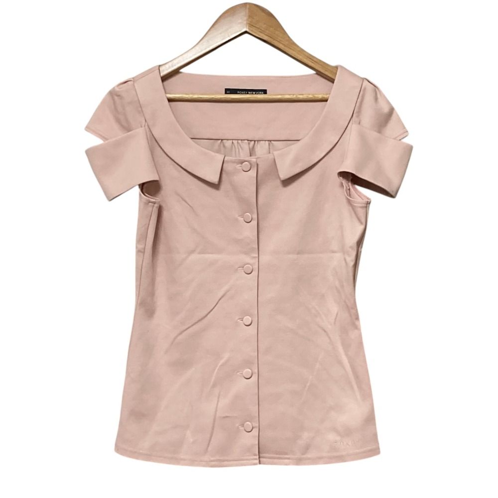 シャツ・ブラウス 美品 FOXEY NEW YORK フォクシーニューヨーク 