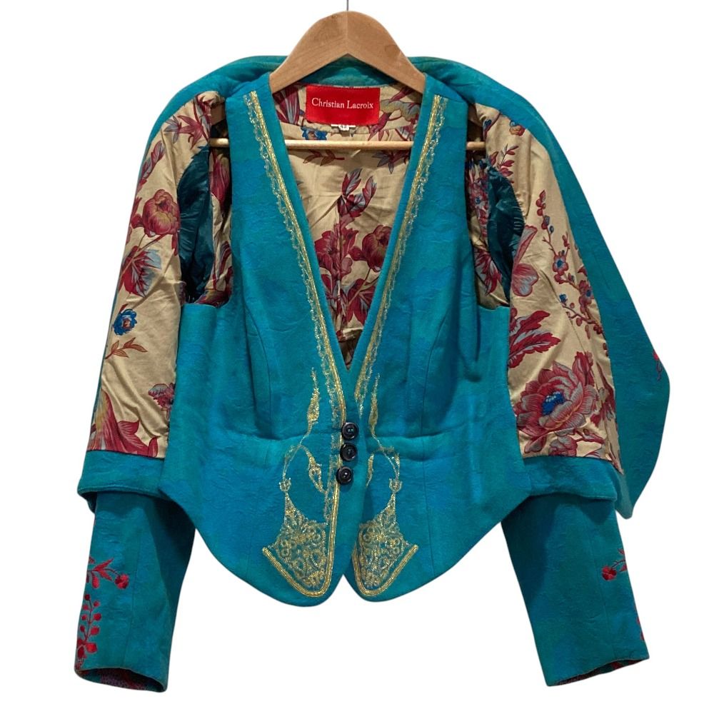 良品 Christian Lacroix クリスチャンラクロワ エンブロイダリー