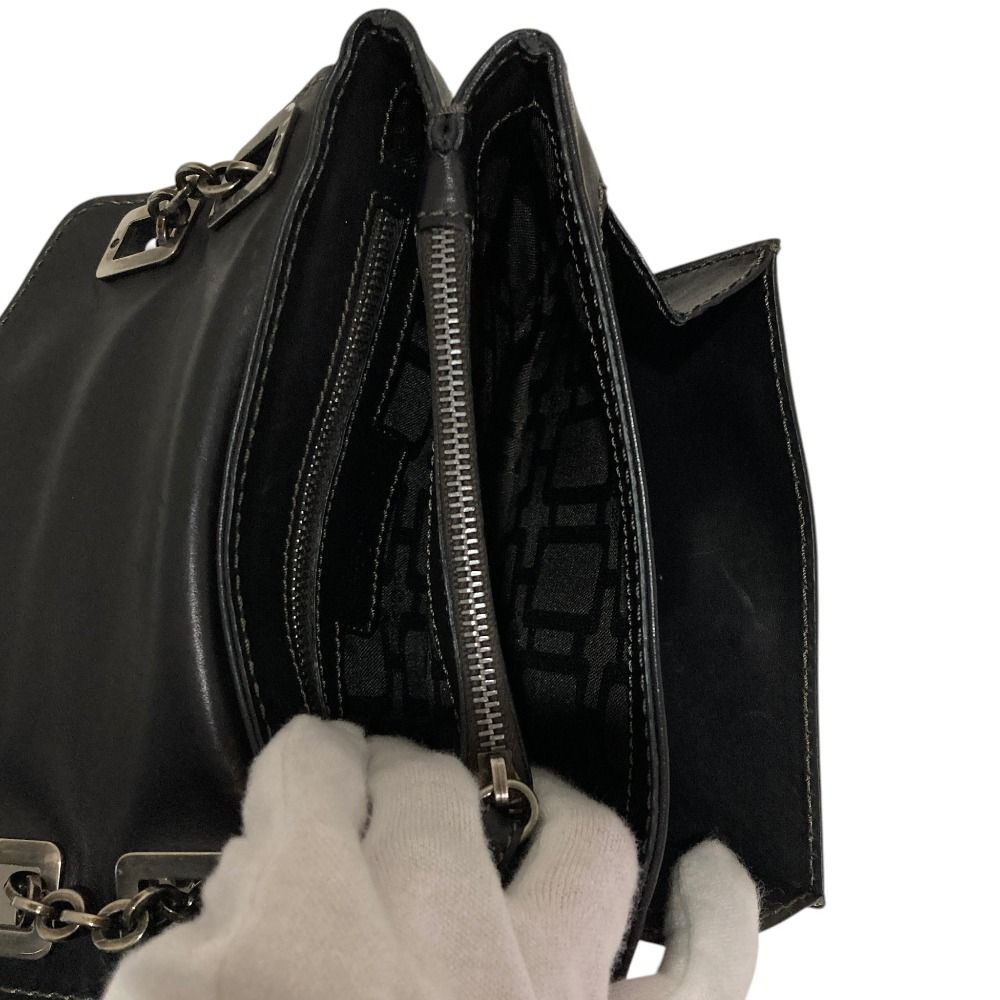 良品 ROGER VIVIER ロジェヴィヴィエ スクエアバックル レザー
