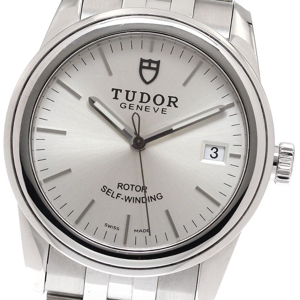 チュードル TUDOR 55000 グラマー デイト 自動巻き メンズ 保証書付き_951926 チュードル TUDOR 55000 グラマー デイト 自動巻き メンズ 保証書付き_